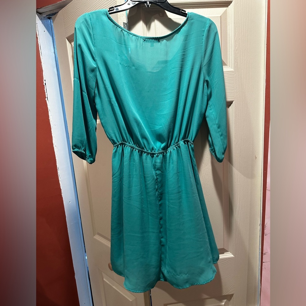 Teal Charlotte Russe dress size small